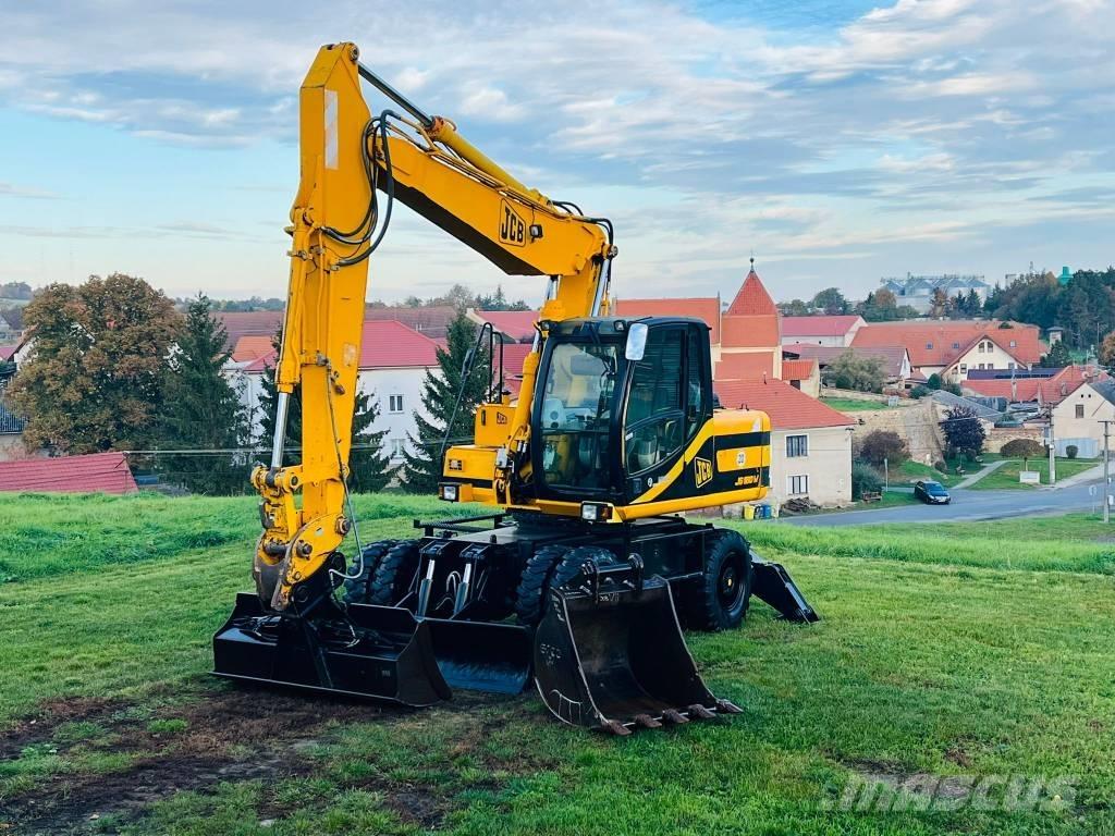 JCB JS 160 W Gravemaskiner på hjul