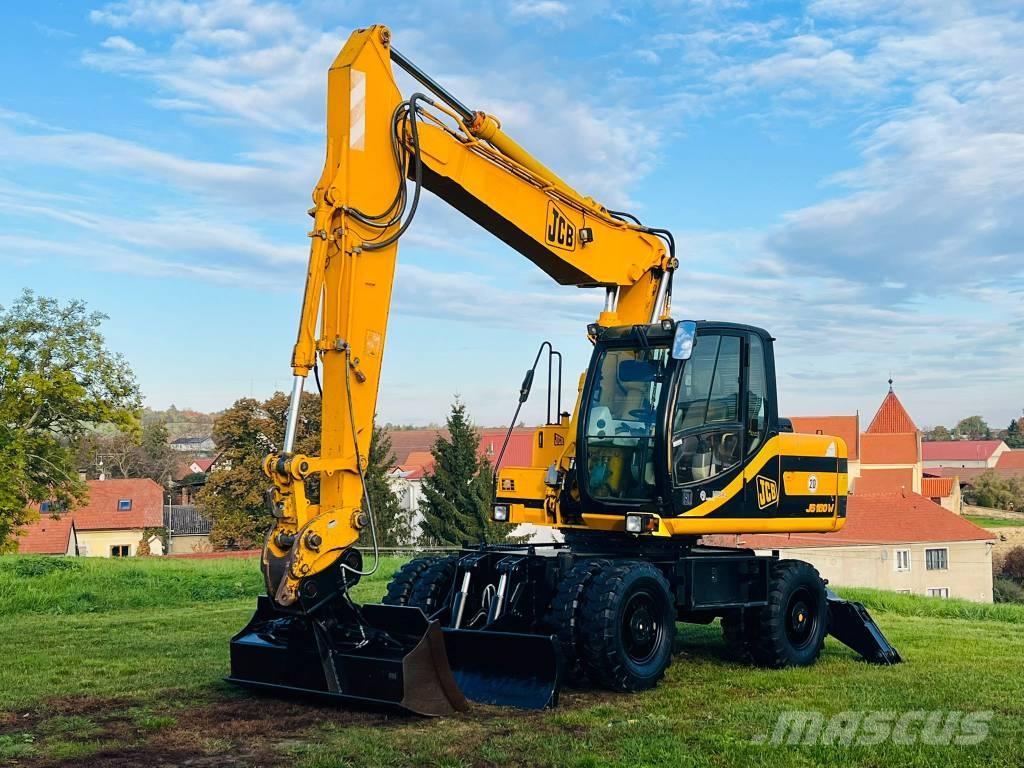 JCB JS 160 W Gravemaskiner på hjul