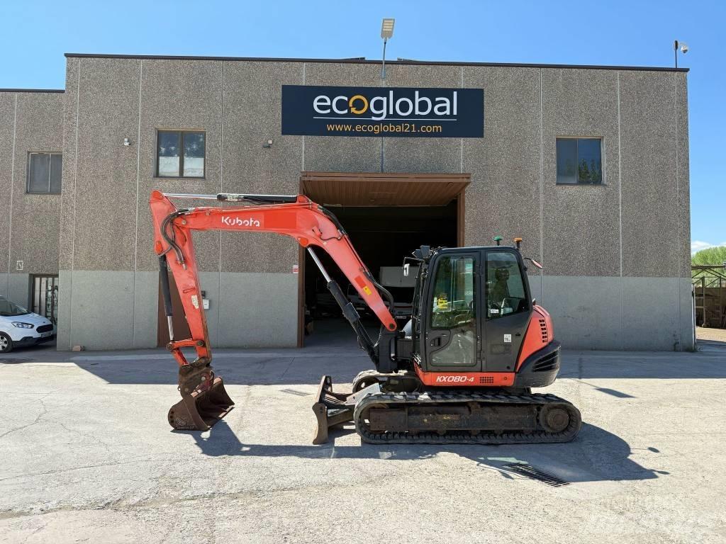 Kubota KX 080-4 Midi-gravemaskiner 7t - 12t