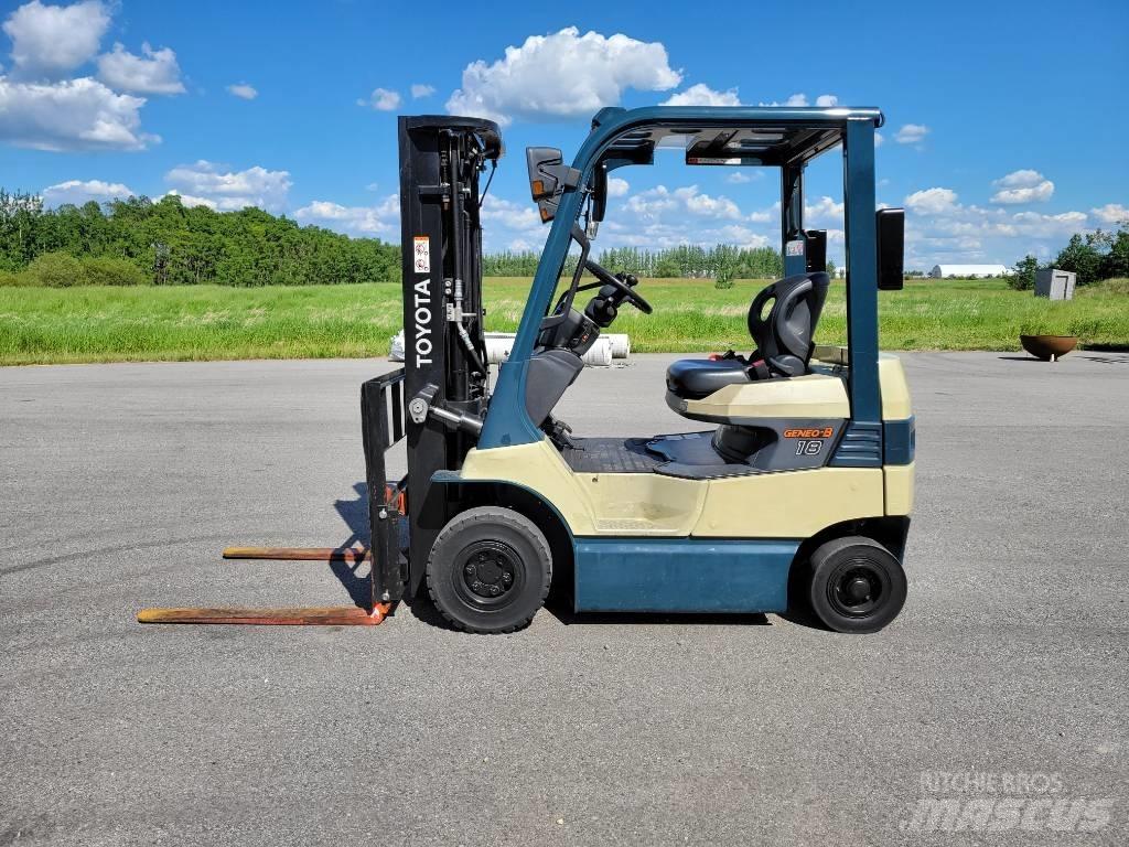 Toyota 7FB18 El gaffeltrucks