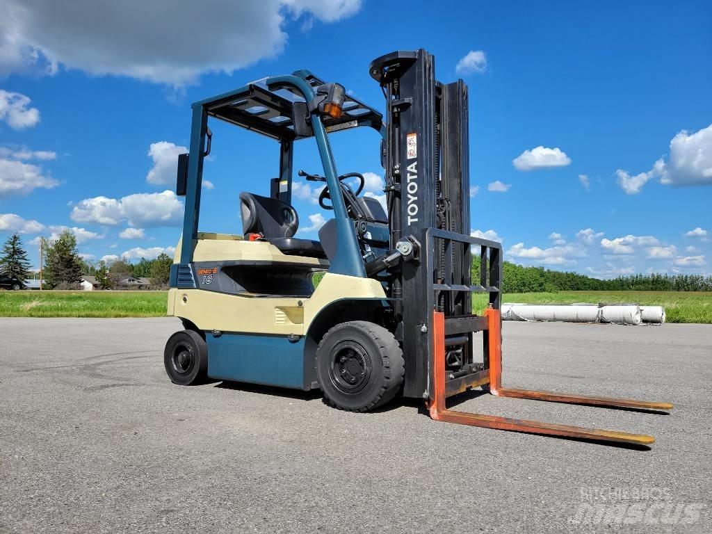 Toyota 7FB18 El gaffeltrucks