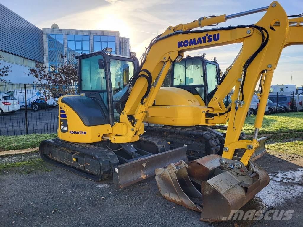Komatsu PC45MR-5 Minigravemaskiner