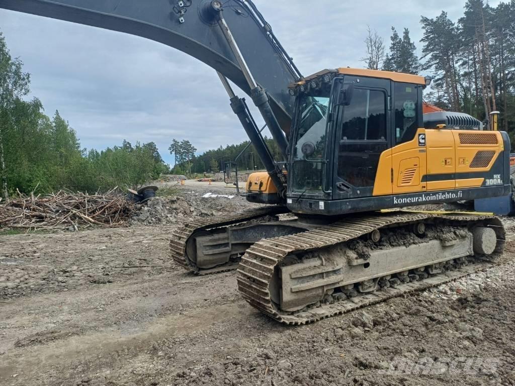 Hyundai HX 300 AL Gravemaskiner på larvebånd