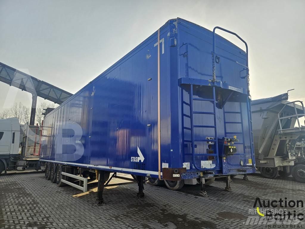 Stas S 300 ZX Semi-trailer med Gardinsider