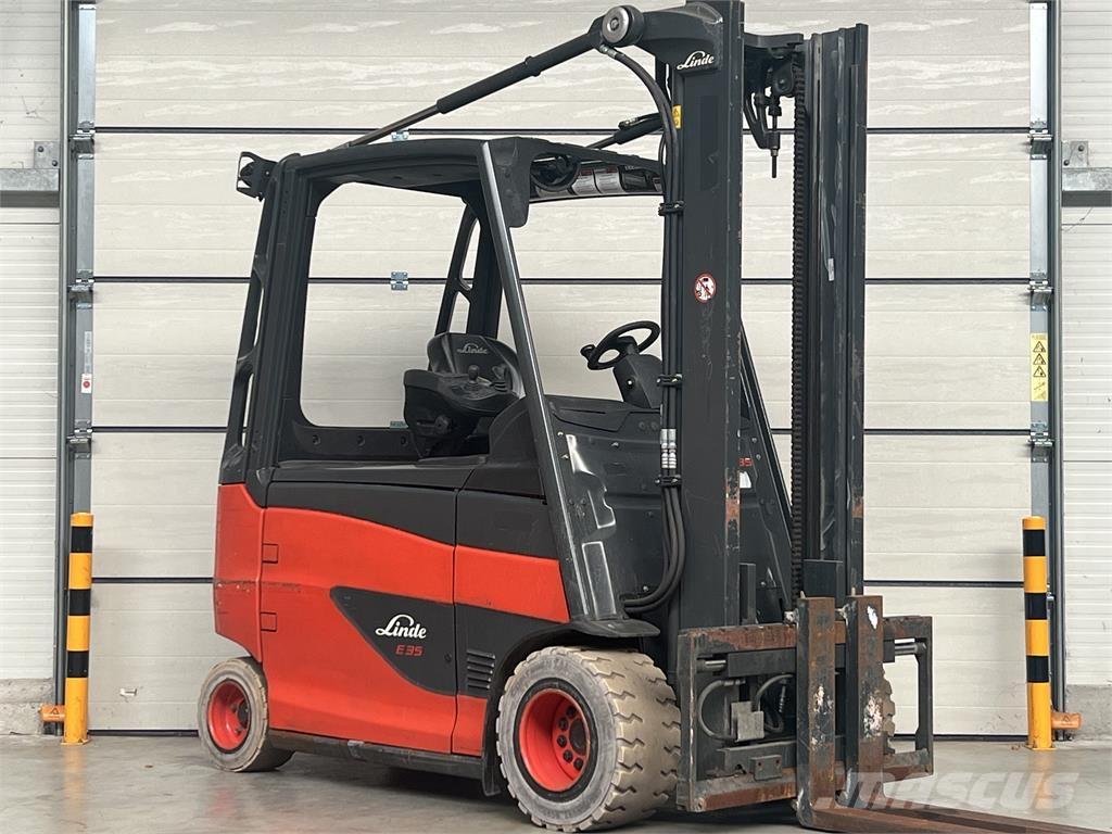Linde E35HL-01 El gaffeltrucks