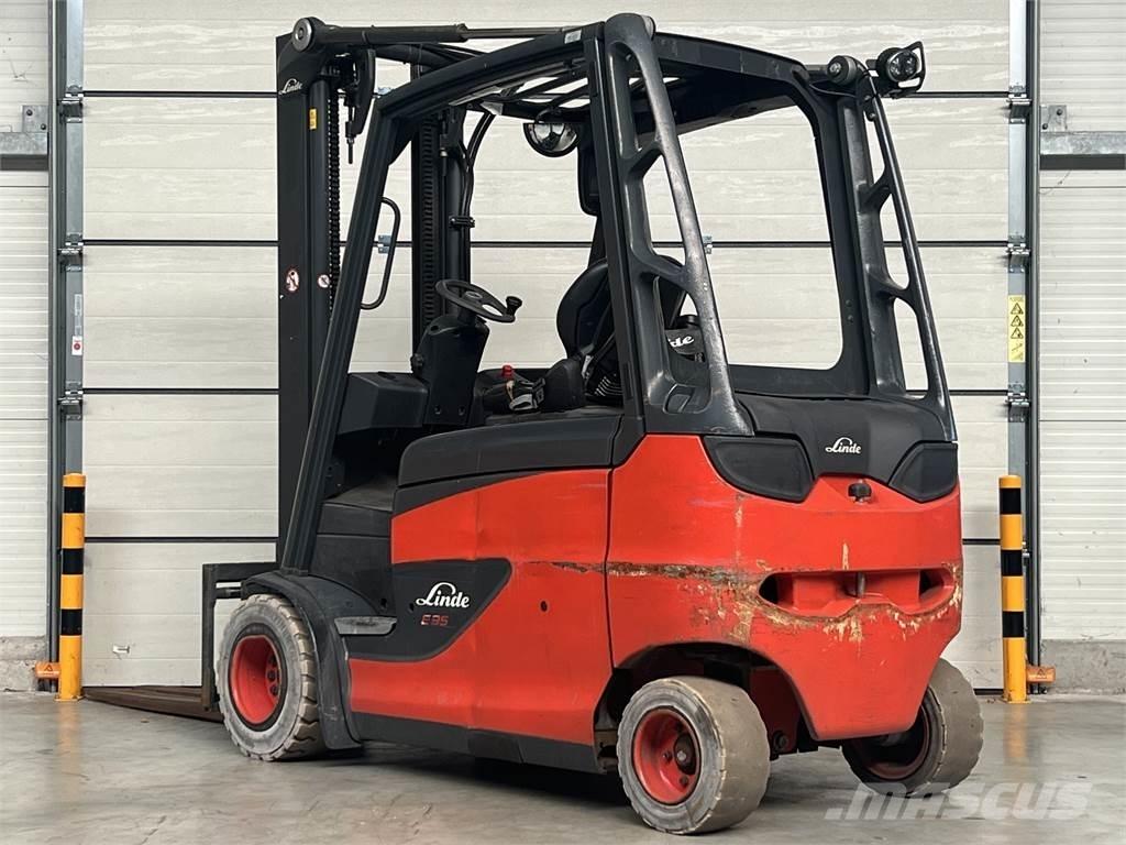 Linde E35HL-01 El gaffeltrucks