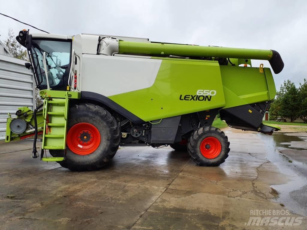 CLAAS Lexion 650 Mejetærskere