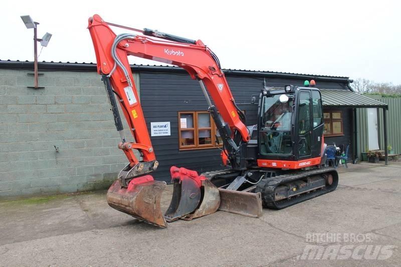 Kubota KX 080-4 Midi-gravemaskiner 7t - 12t