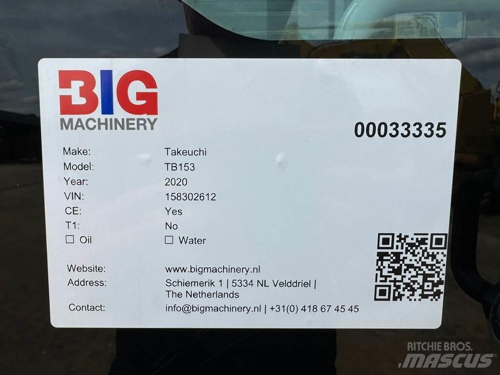 Takeuchi TB153 Special gravemaskiner