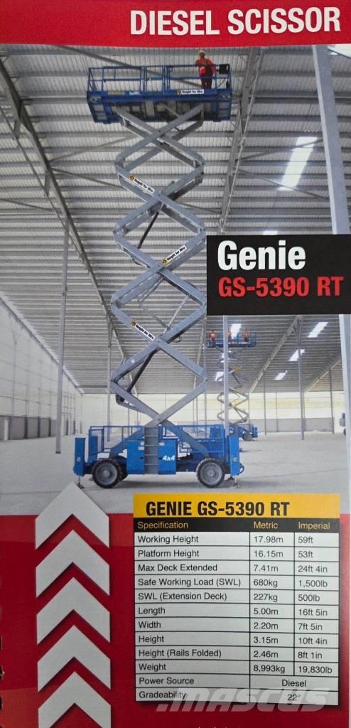 Genie GS 5390 RT Saxlifte