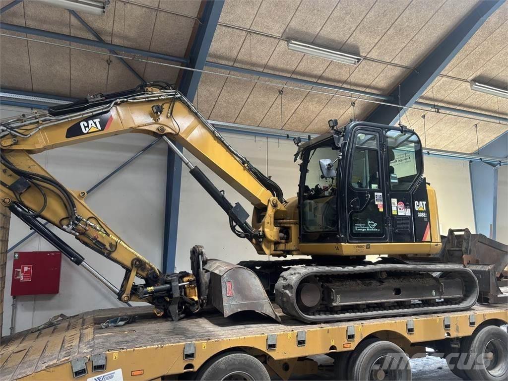 CAT 308E2CR Gravemaskiner på hjul