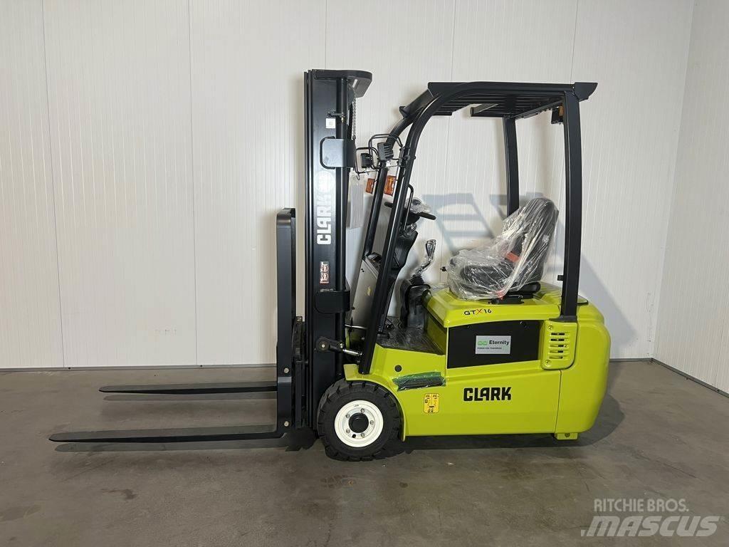 Clark GTX16 El gaffeltrucks