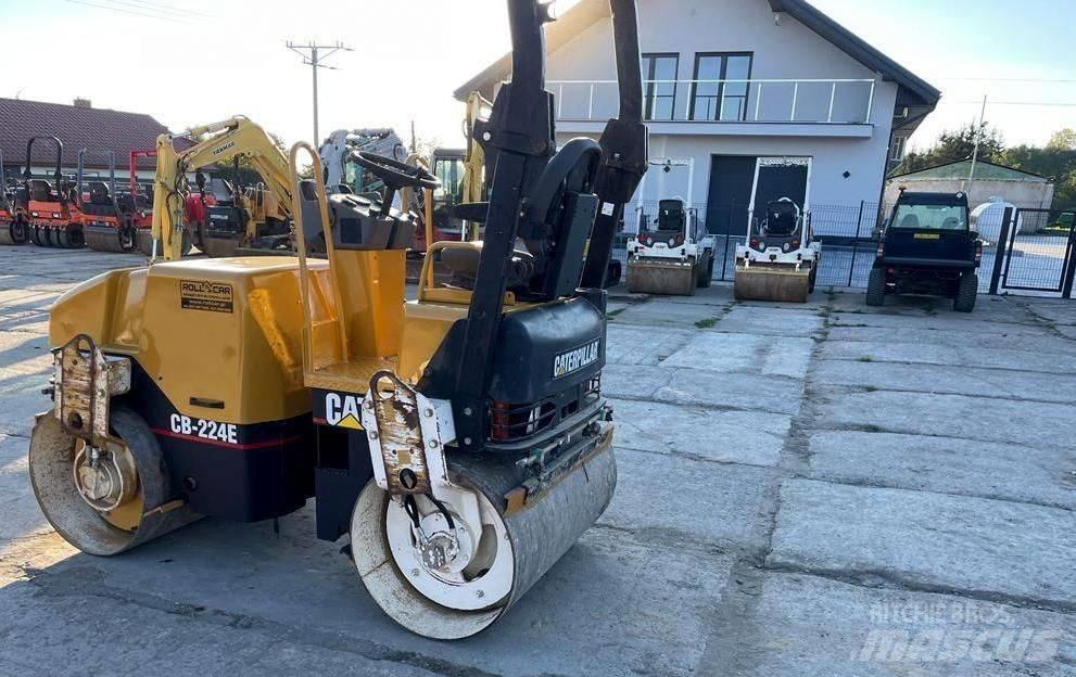 CAT CB 224 E Tvilling tromle