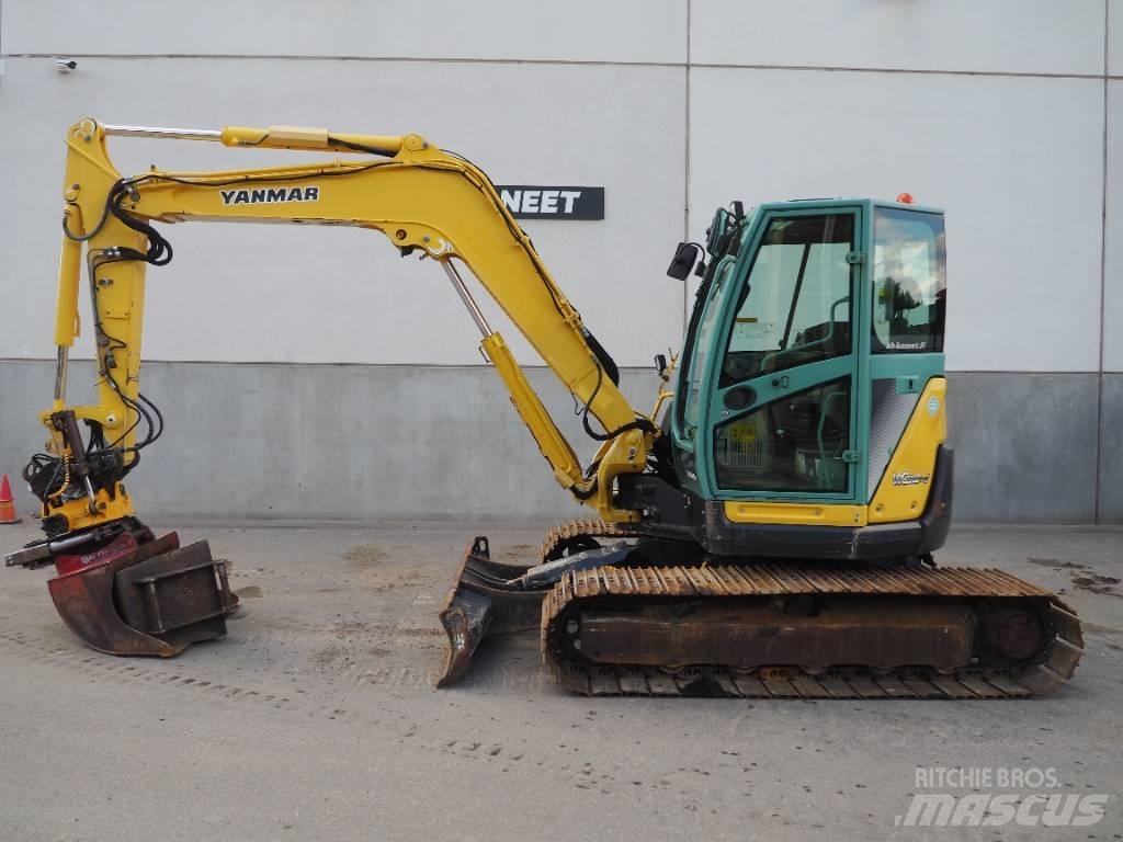 Yanmar Vio 80 Midi-gravemaskiner 7t - 12t
