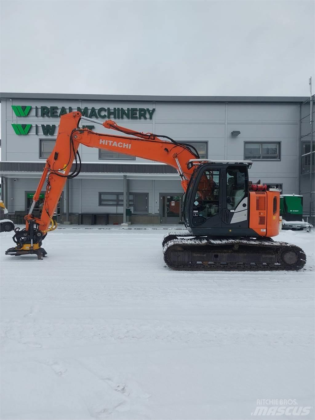 Hitachi ZX135US-5B Gravemaskiner på larvebånd