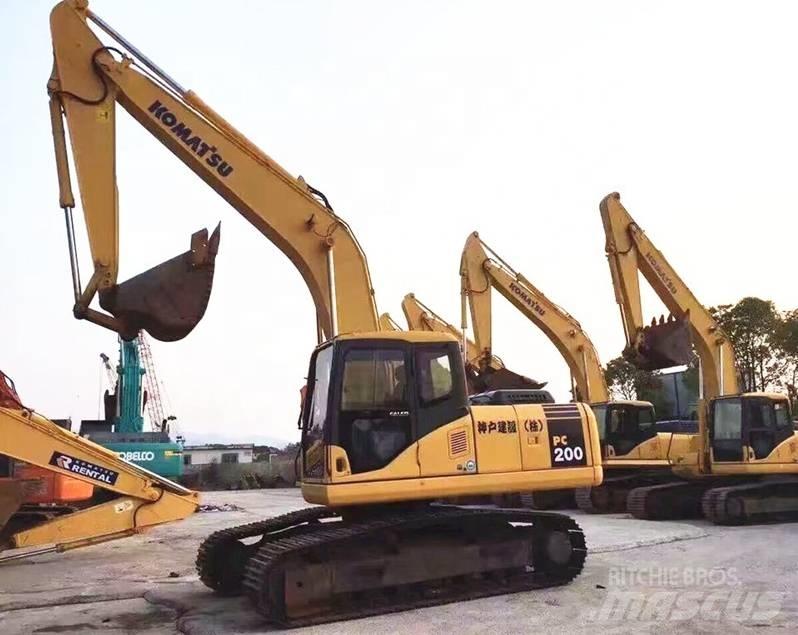 Komatsu pc200-7 Gravemaskiner på larvebånd
