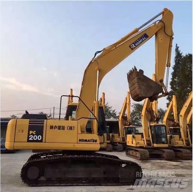 Komatsu pc200-7 Gravemaskiner på larvebånd