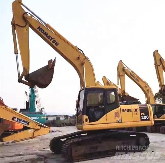 Komatsu pc200-7 Gravemaskiner på larvebånd