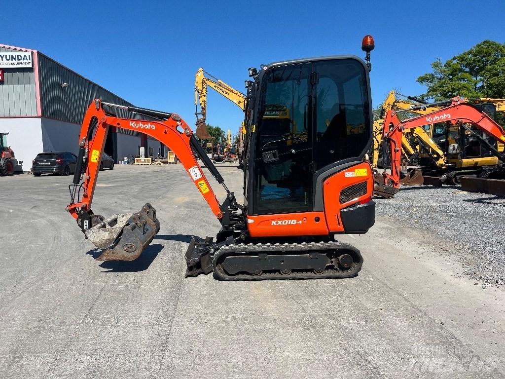 Kubota KX 018-4 Minigravemaskiner
