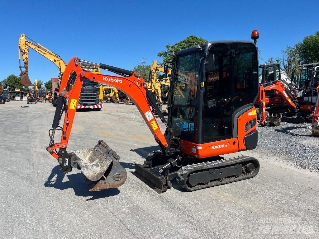 Kubota KX 018-4 Minigravemaskiner