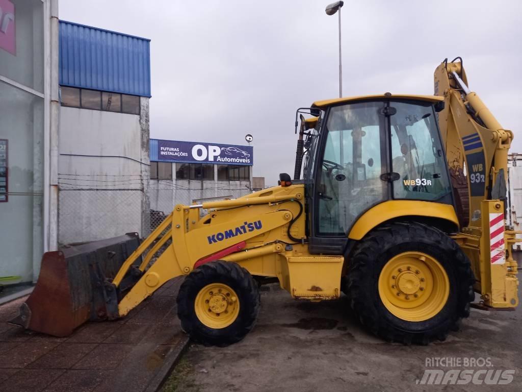 Komatsu WB 93 R Rendegravere