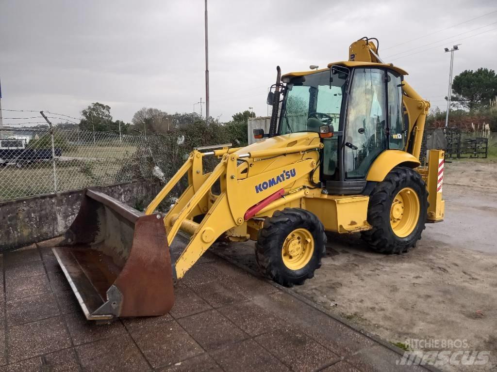 Komatsu WB 93 R Rendegravere