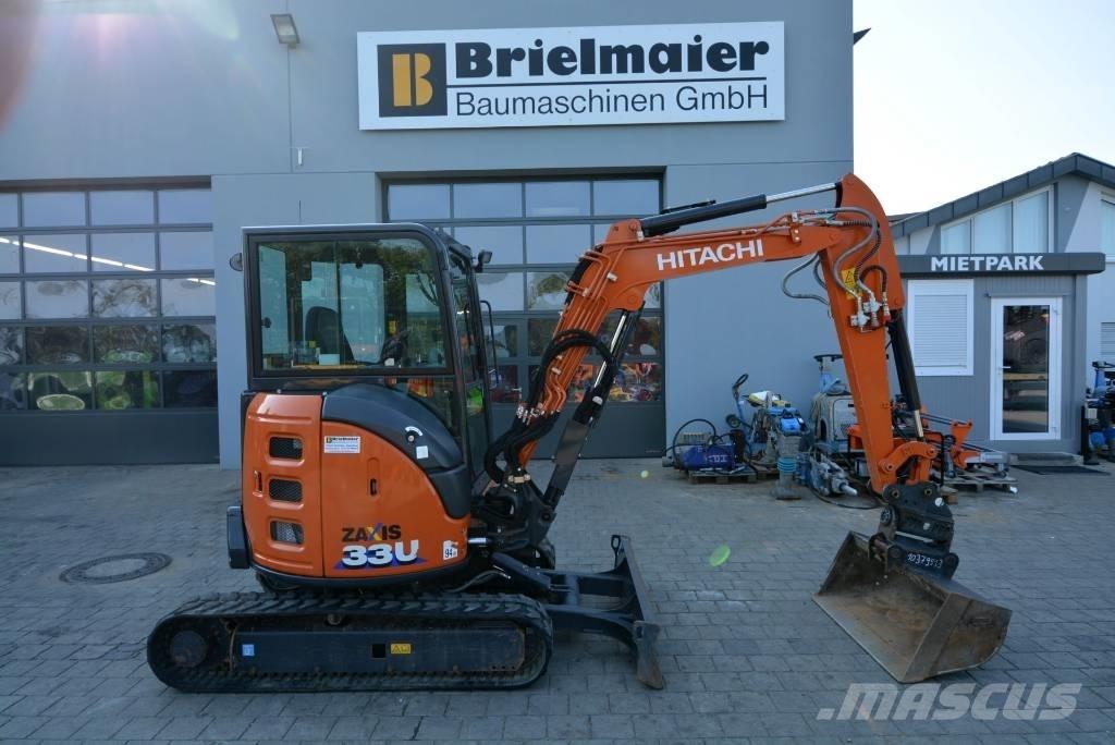 Hitachi ZX 33 U-6 Minigravemaskiner
