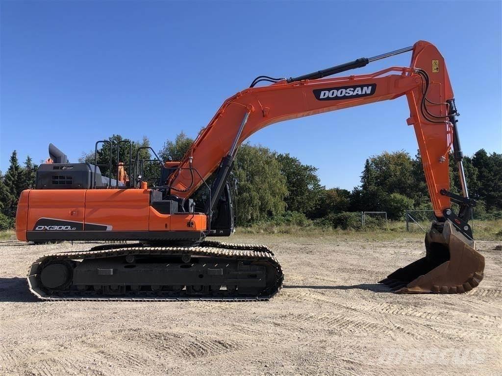 Doosan dx300 Gravemaskiner på larvebånd