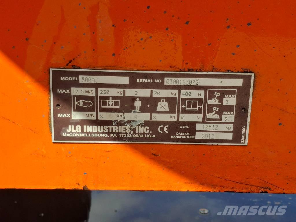 JLG 600AJ Bomlifte med knækarm