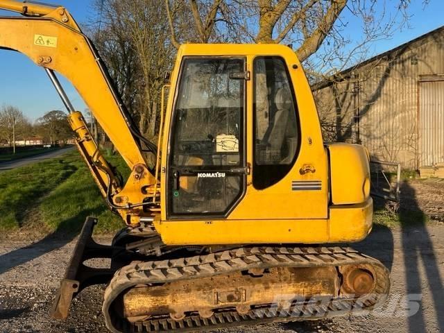 Komatsu PC 75R Midi-gravemaskiner 7t - 12t