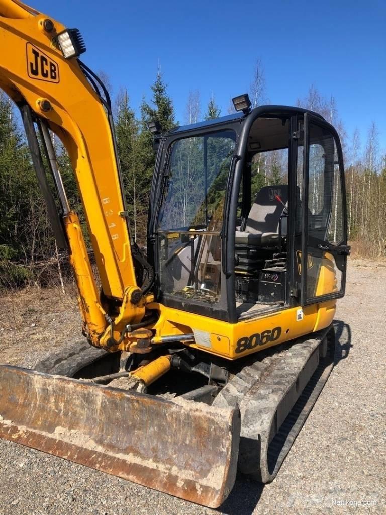 JCB 8060 Minigravemaskiner