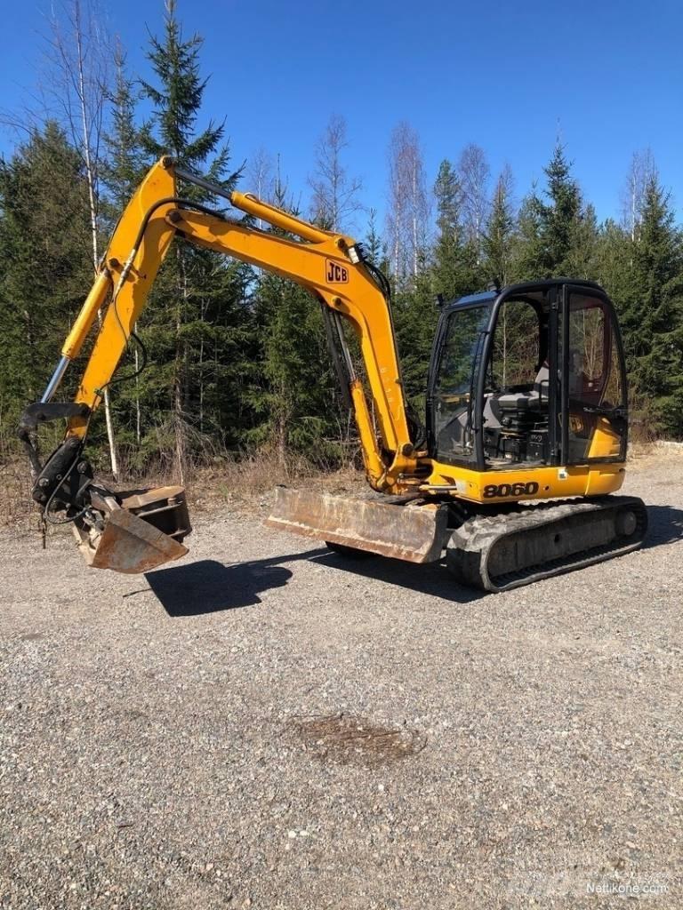 JCB 8060 Minigravemaskiner