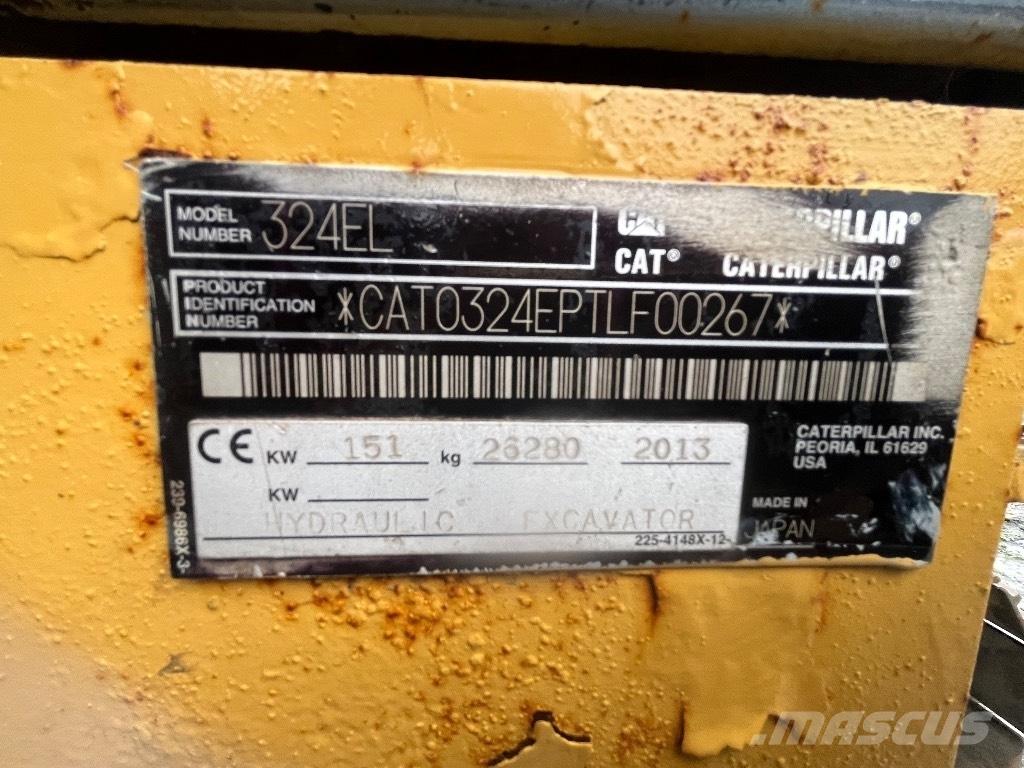 CAT 324 E Gravemaskiner på larvebånd
