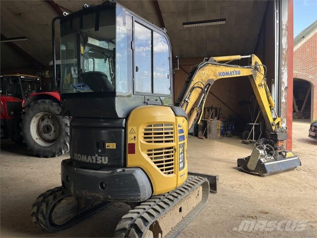Komatsu PC27MR-2 Gravemaskiner på hjul