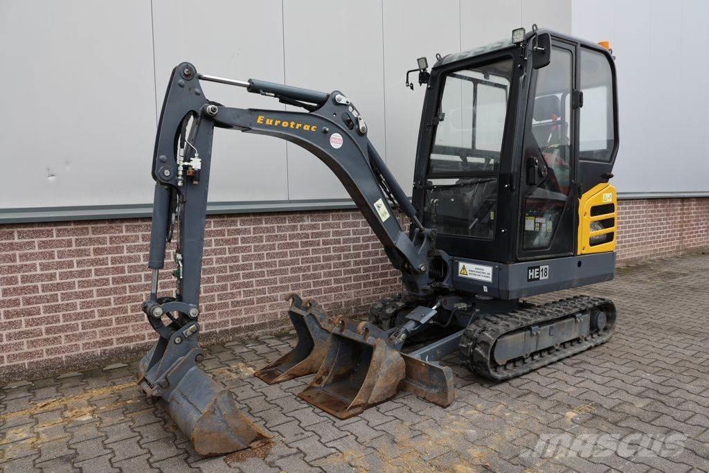 Eurotrac HE18 Minigravemaskiner