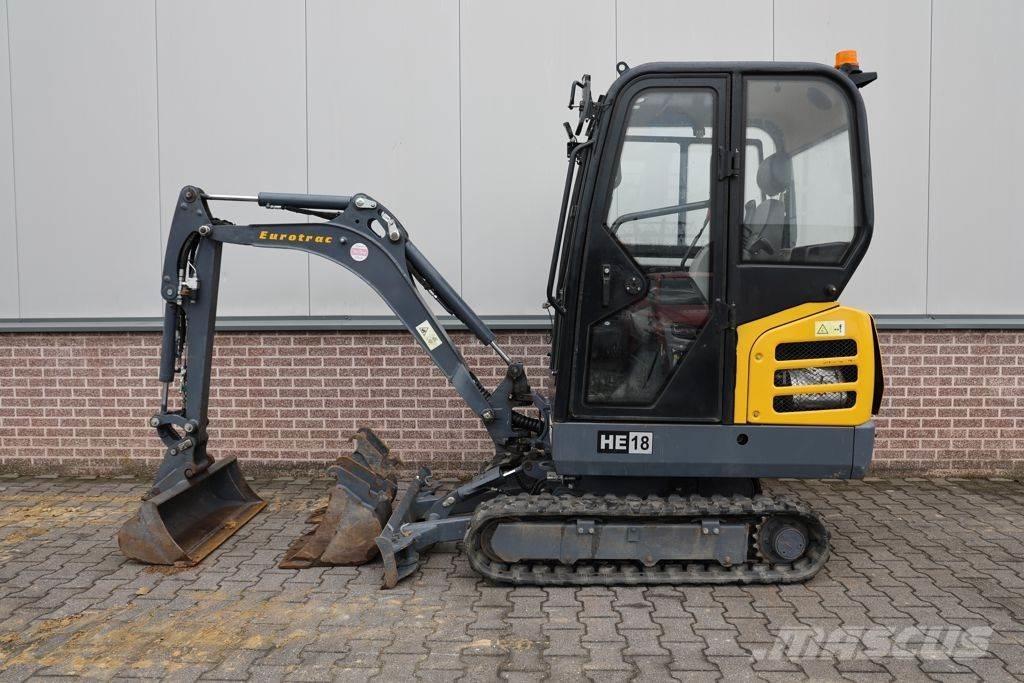 Eurotrac HE18 Minigravemaskiner