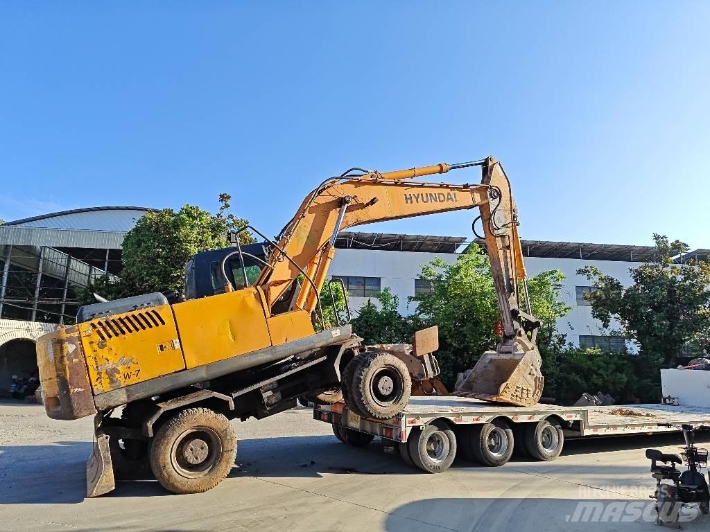 Hyundai Robex 210w-7 Gravemaskiner på hjul