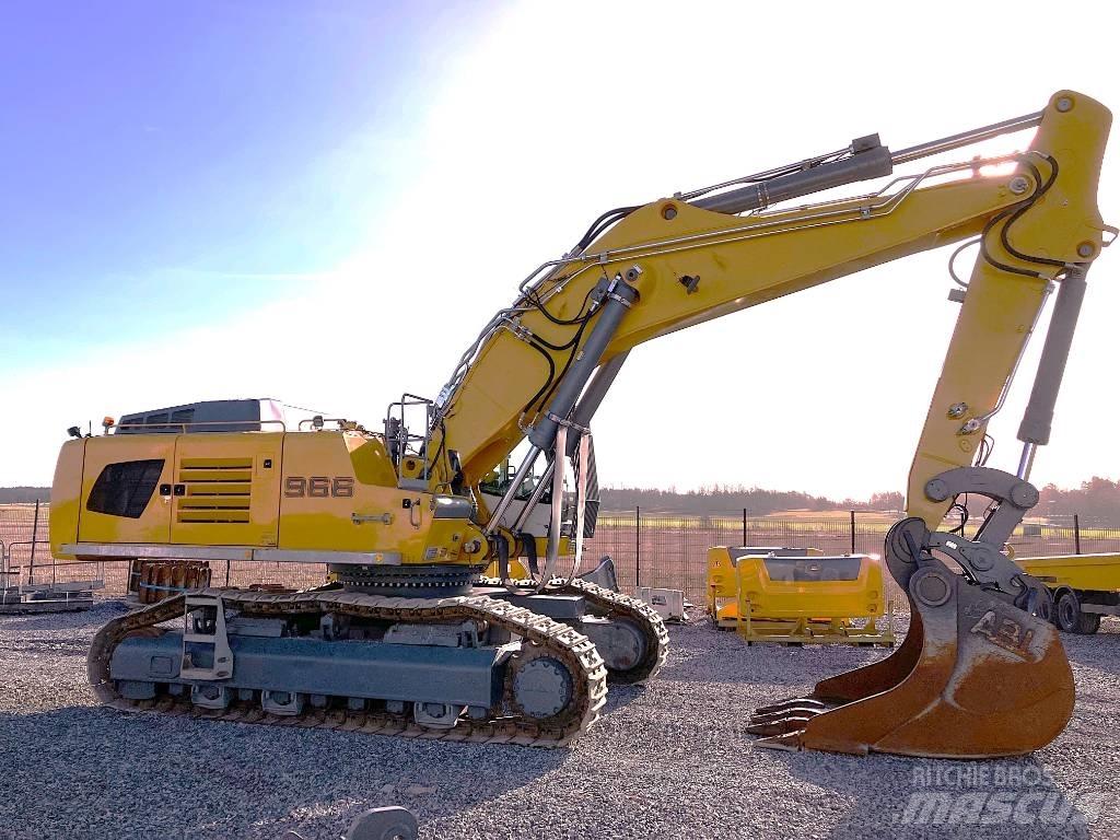 Liebherr R966 LC-V Gravemaskiner på larvebånd