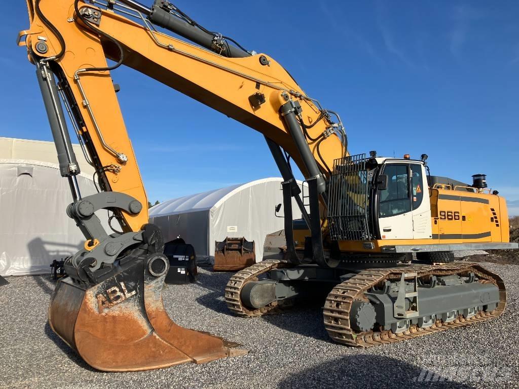 Liebherr R966 LC-V Gravemaskiner på larvebånd