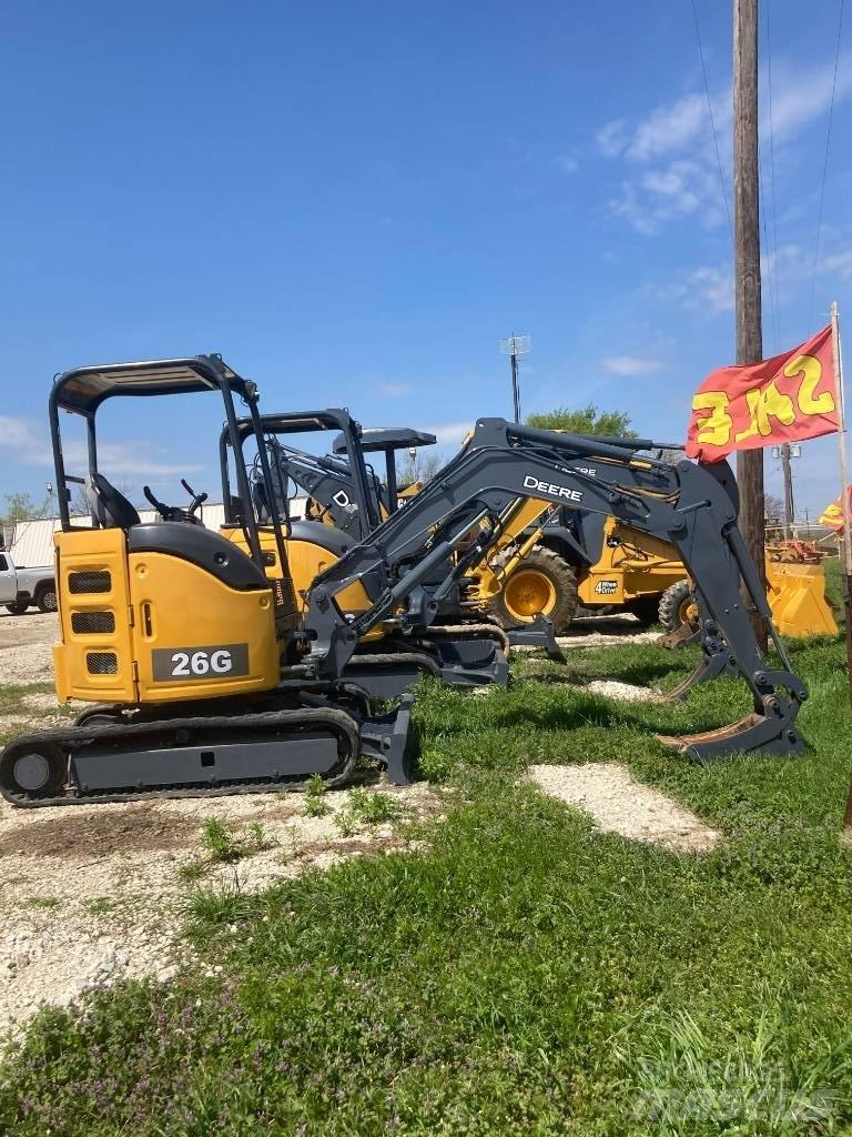 John Deere 26G Nedbrydningsmaskiner