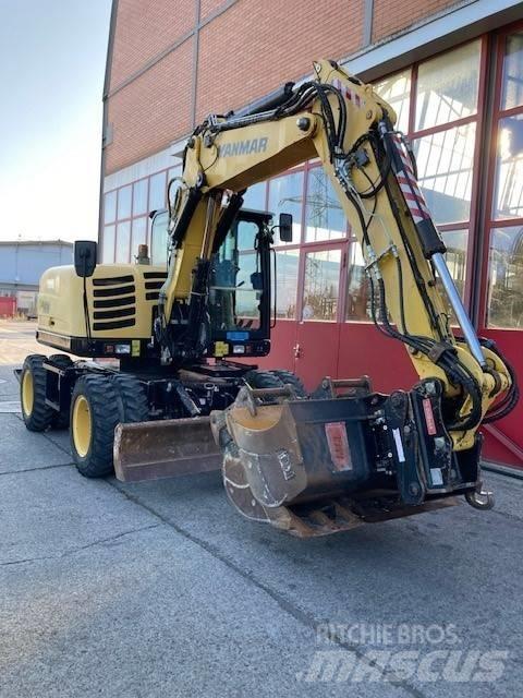 Yanmar B95W Gravemaskiner på hjul