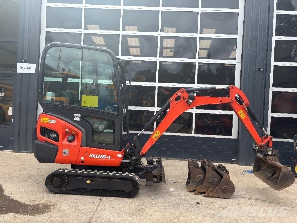 Kubota KX 016-4 Minigravemaskiner