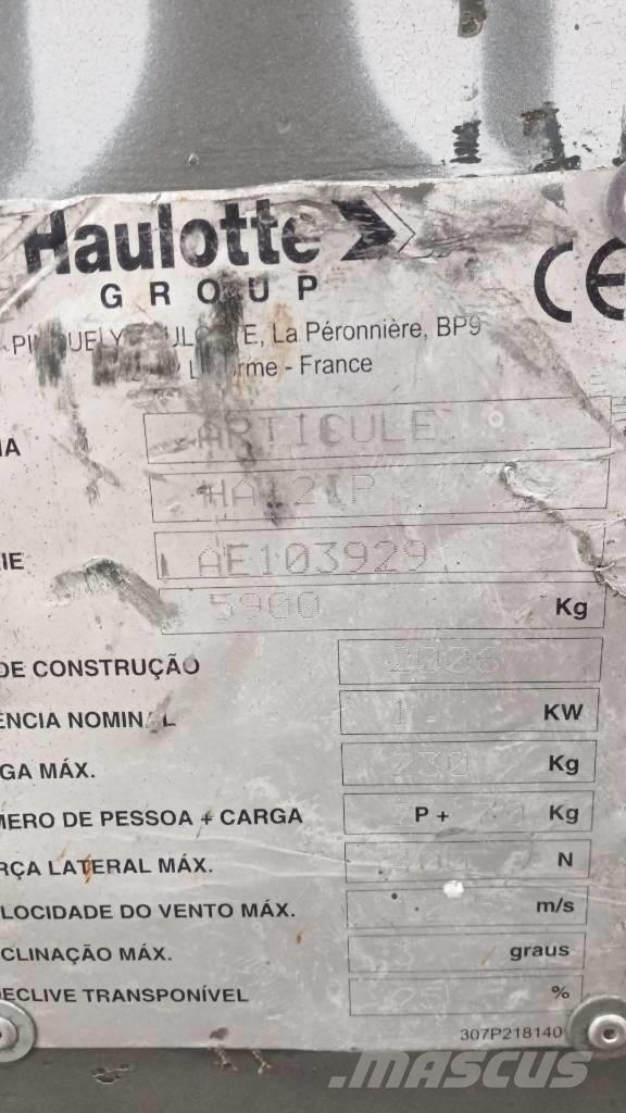 Haulotte HA 12 IP Bomlifte med knækarm