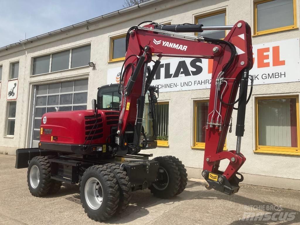 Yanmar B 110 W Gravemaskiner på hjul