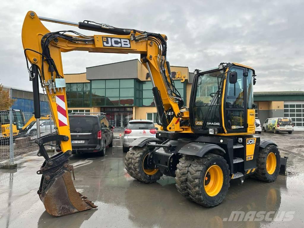 JCB HYDRADIG 110W Gravemaskiner på hjul