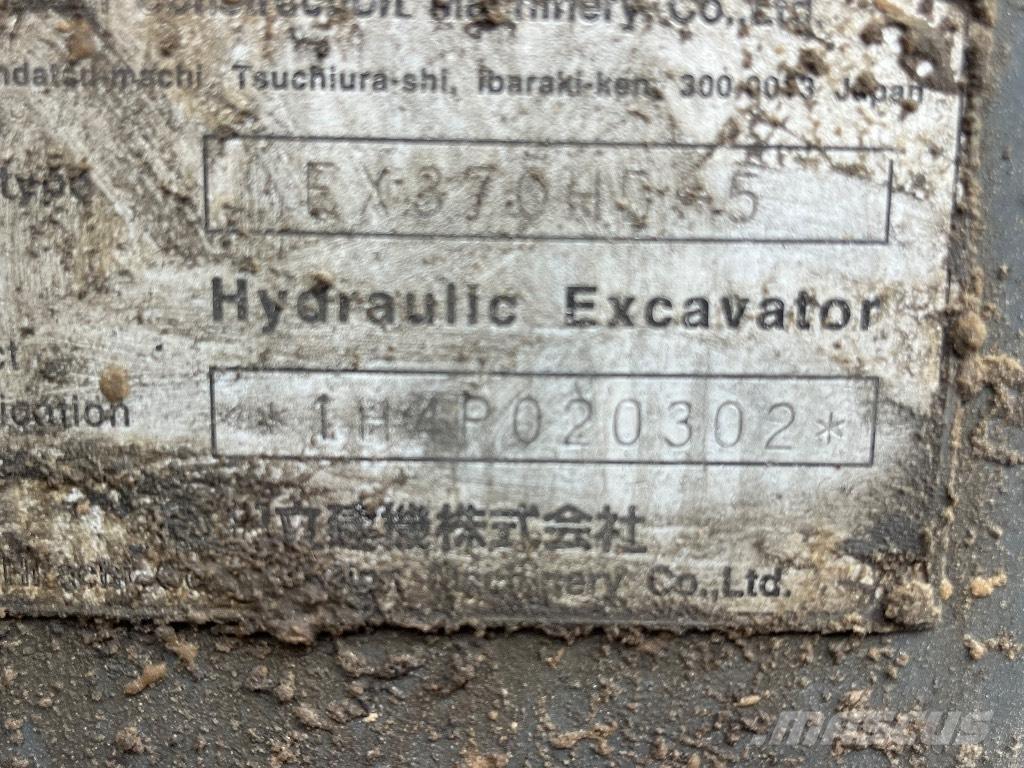 Hitachi Ex370-5 Gravemaskiner på larvebånd