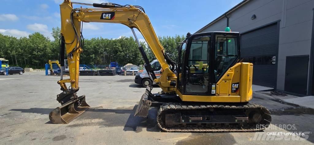 CAT 308 CR Midi-gravemaskiner 7t - 12t