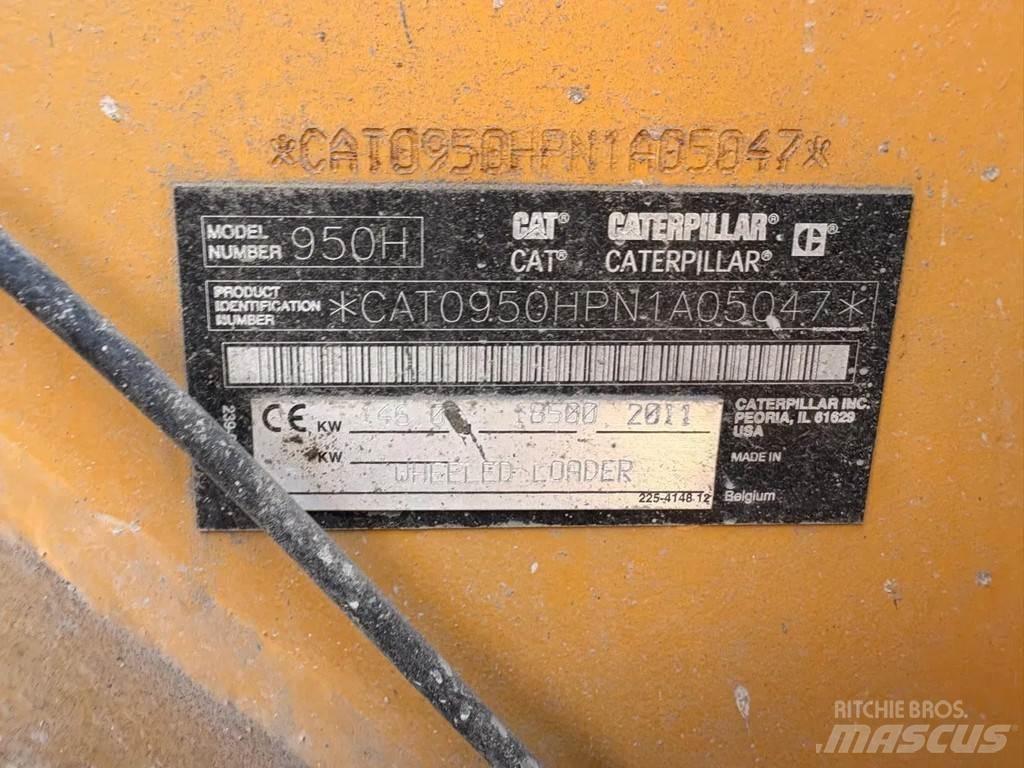 CAT 950H Læssemaskiner på hjul
