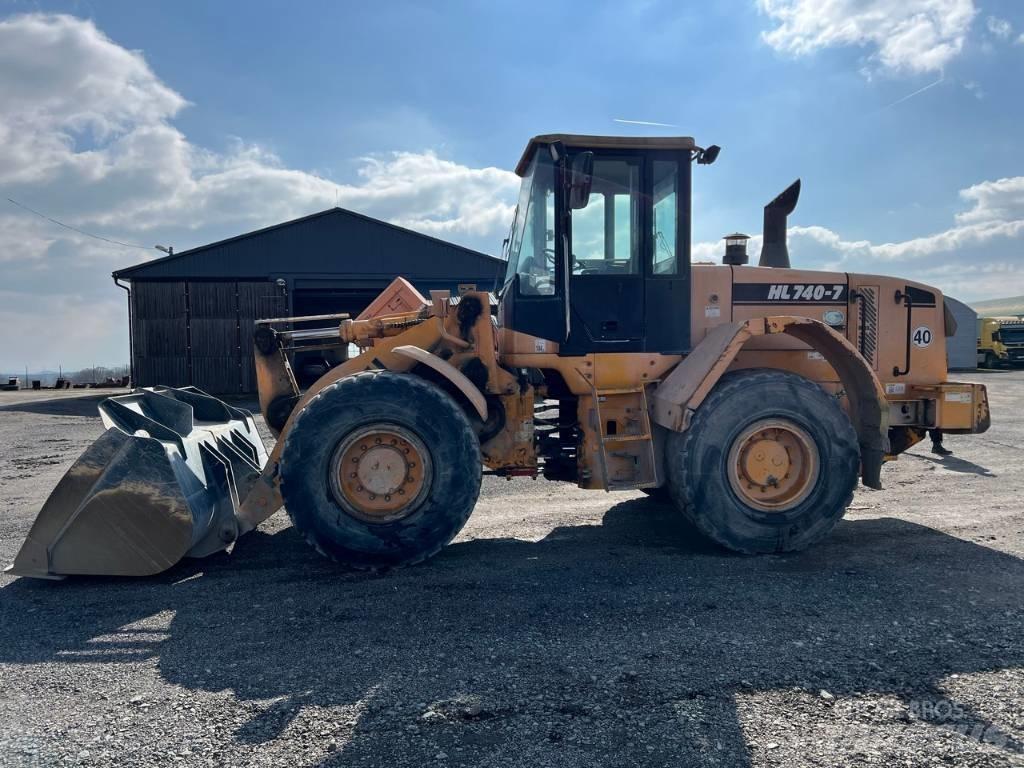 Hyundai HL 740-7 A Læssemaskiner på hjul