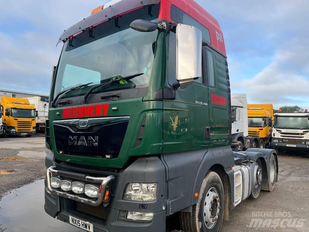 MAN TGX 26.480 Trækkere